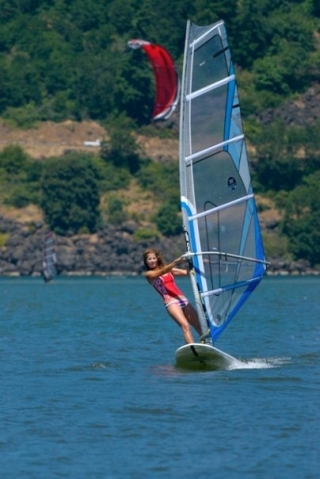 Disfrutando del agua